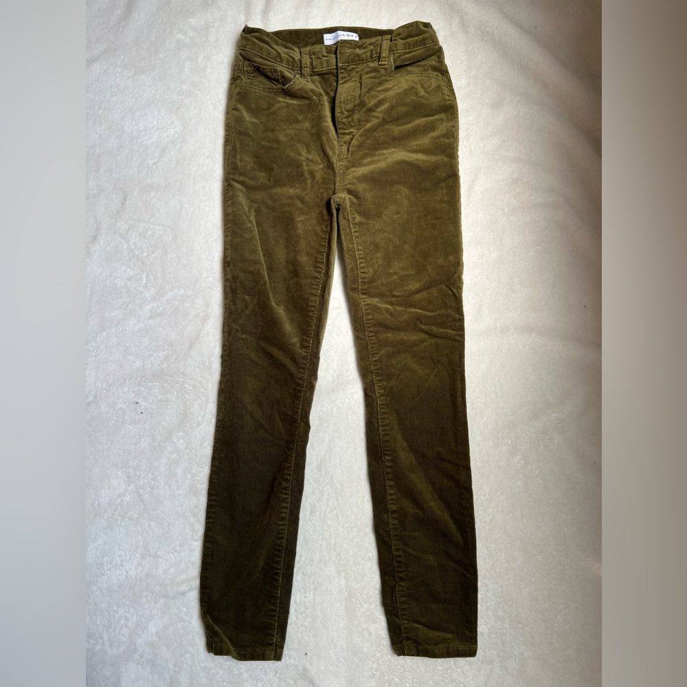 Loft high waist skinny corduroy jeans 00/24